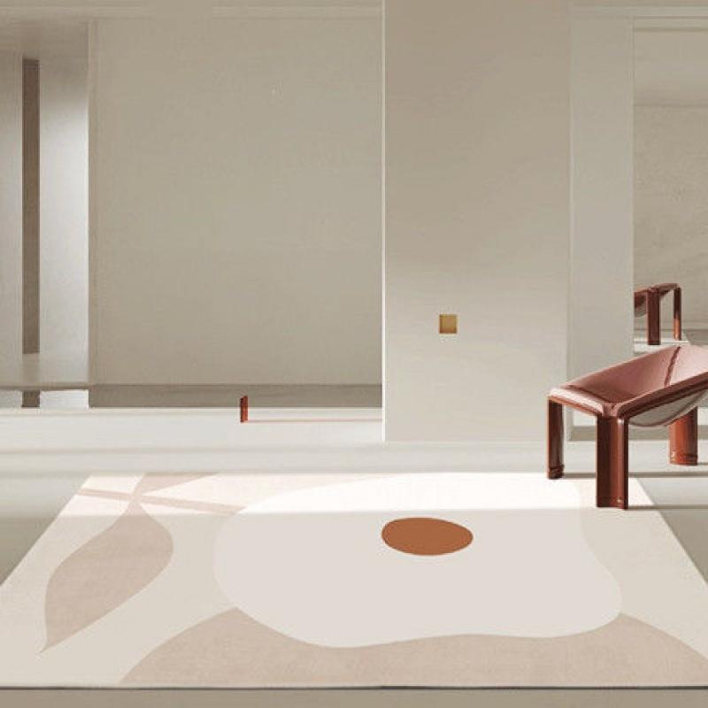 Thảm Lót Sàn Bằng Vải Lông Phong Cách Bắc Âu Hiện Đại