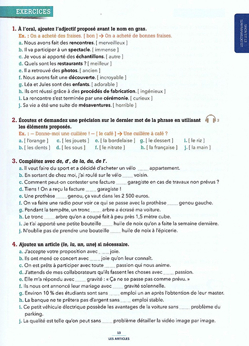 Sách học tiếng Pháp: Grammaire essentielle du francais : Livre + CD B2