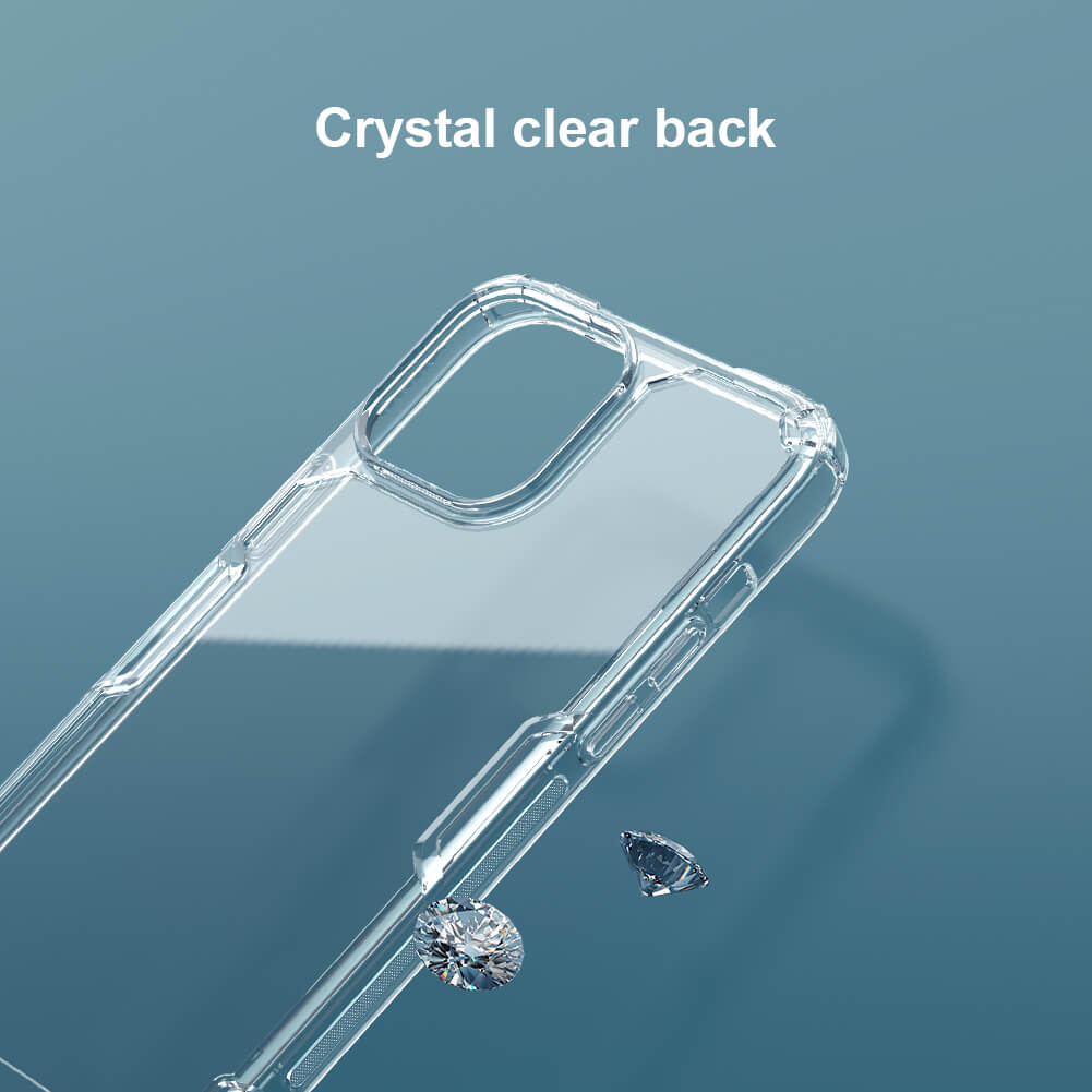 Ốp lưng dẻo TPU cho iPhone 14 Pro Max hiệu Nillkin Nature TPU Pro Case chống sốc, chống chịu mọi va đập - hàng nhập khẩu