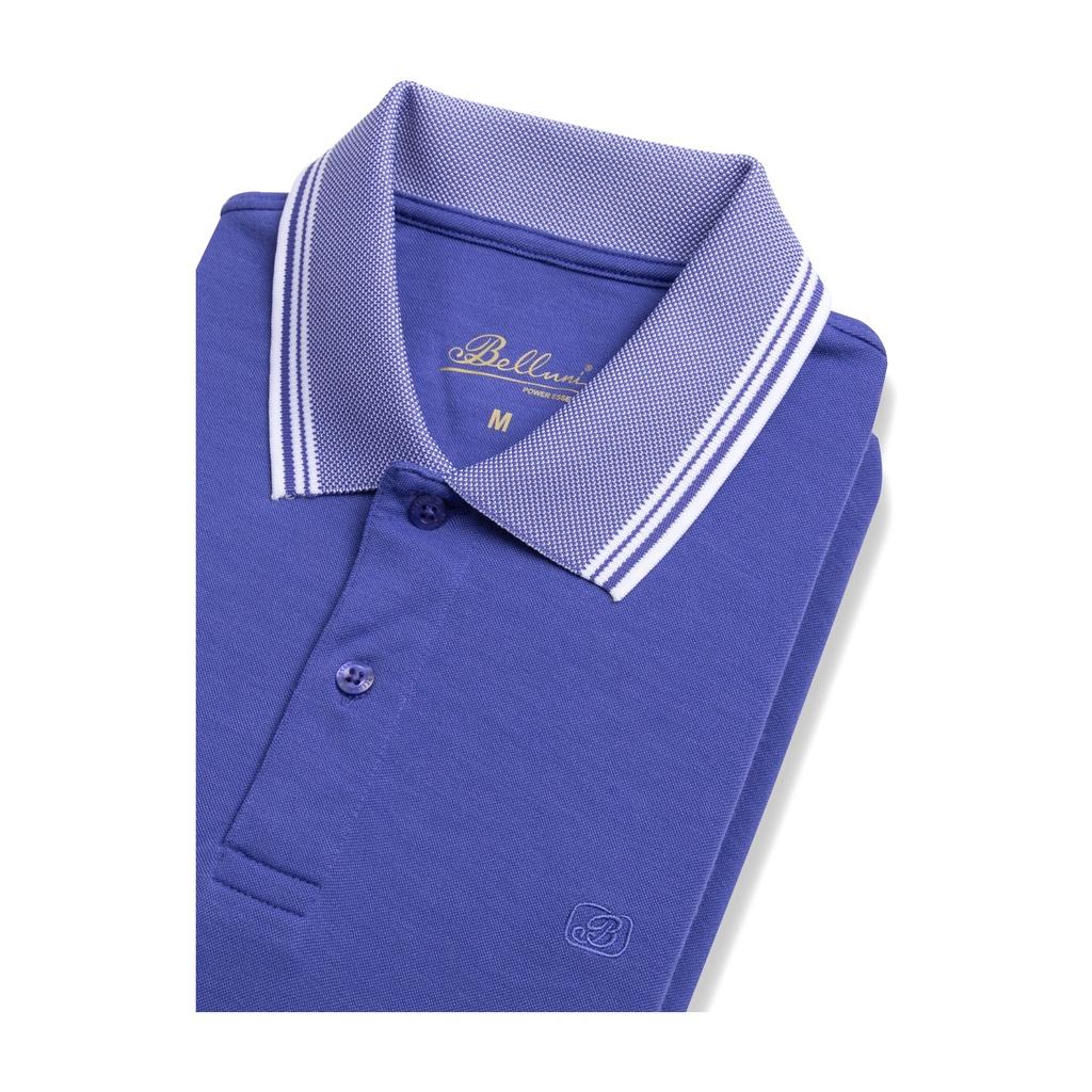 Áo thun nam Polo BELLUNI chất gỗ Sồi mềm mượt nhiều màu trơn - AT.SPM.BE.59.V2