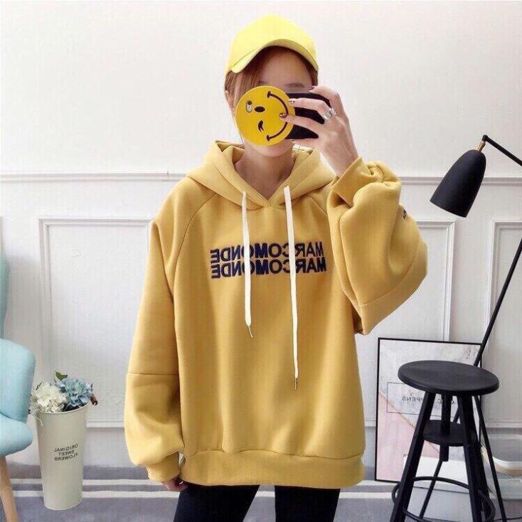 Áo khoác hoodie Chống Nắng sweater cho nam nữ in MARCOMONDE, unisex form rộng có 3 màu ulzzang