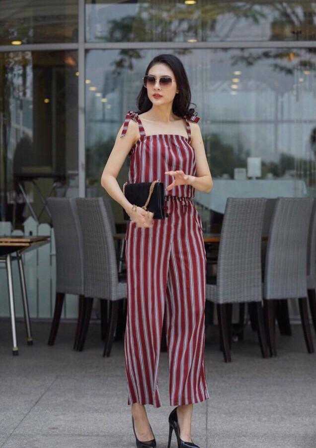 Jumpsuits Sọc dọc