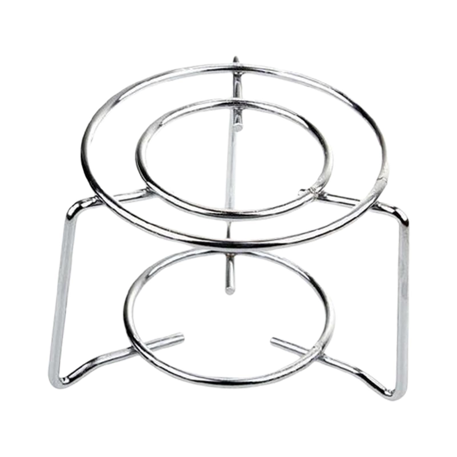 Coffee Pot Bracket with Stoves Pot Rack Cast Iron Portable for Stovetop