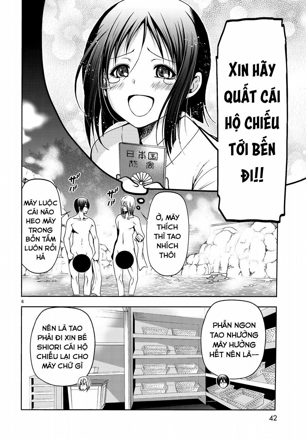cô gái thích lặn - grand blue chapter 48 6
