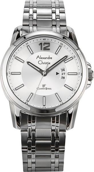 Đồng Hồ Nữ Kim Loại Alexandre Christie 8325MDBSSSL - Bạc