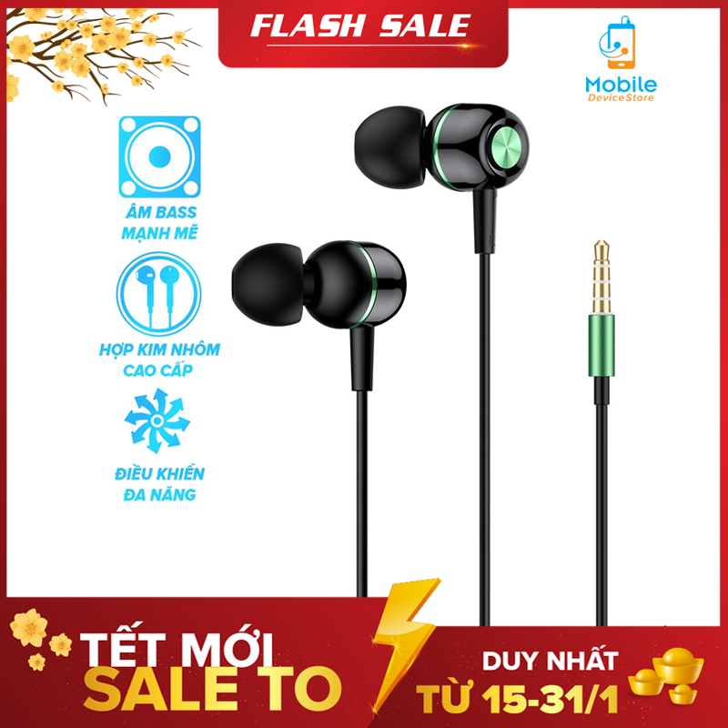 Tai Nghe Nhét Tai Có Dây ACOME Kết Nối Cổng 3.5mm - Hàng Chính Hãng