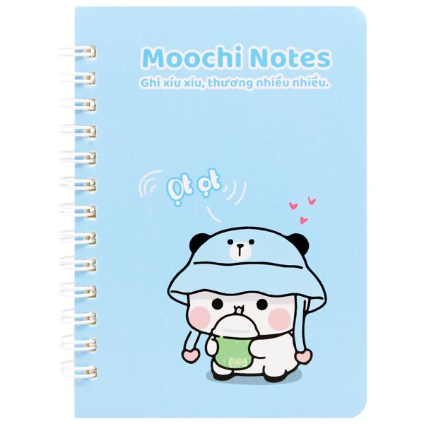 Sổ Lò Xo Moochi Notes B7 - Kẻ Ngang - 120 Trang 80gsm - The Sun 02