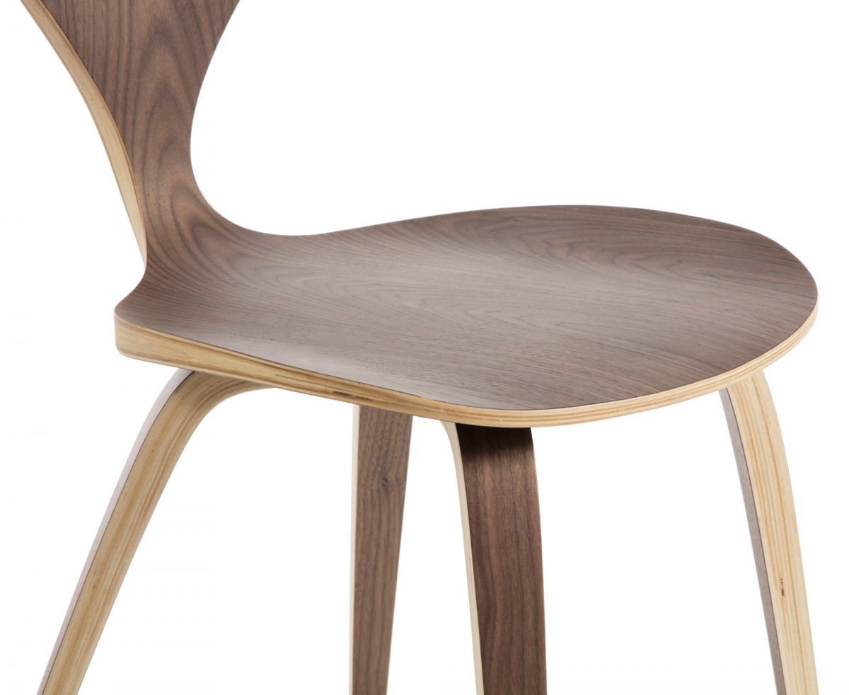 Ghế Cherner Gỗ uốn cong Plyconcept Sadin Chair - Màu Walnut