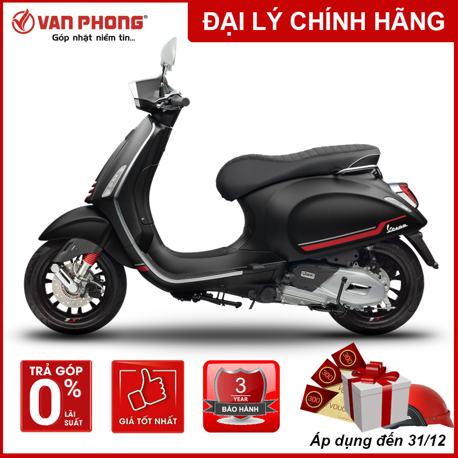 [CHỈ GIAO TẠI HẢI PHÒNG] - Xe máy Vespa Sprint S - 125 cc