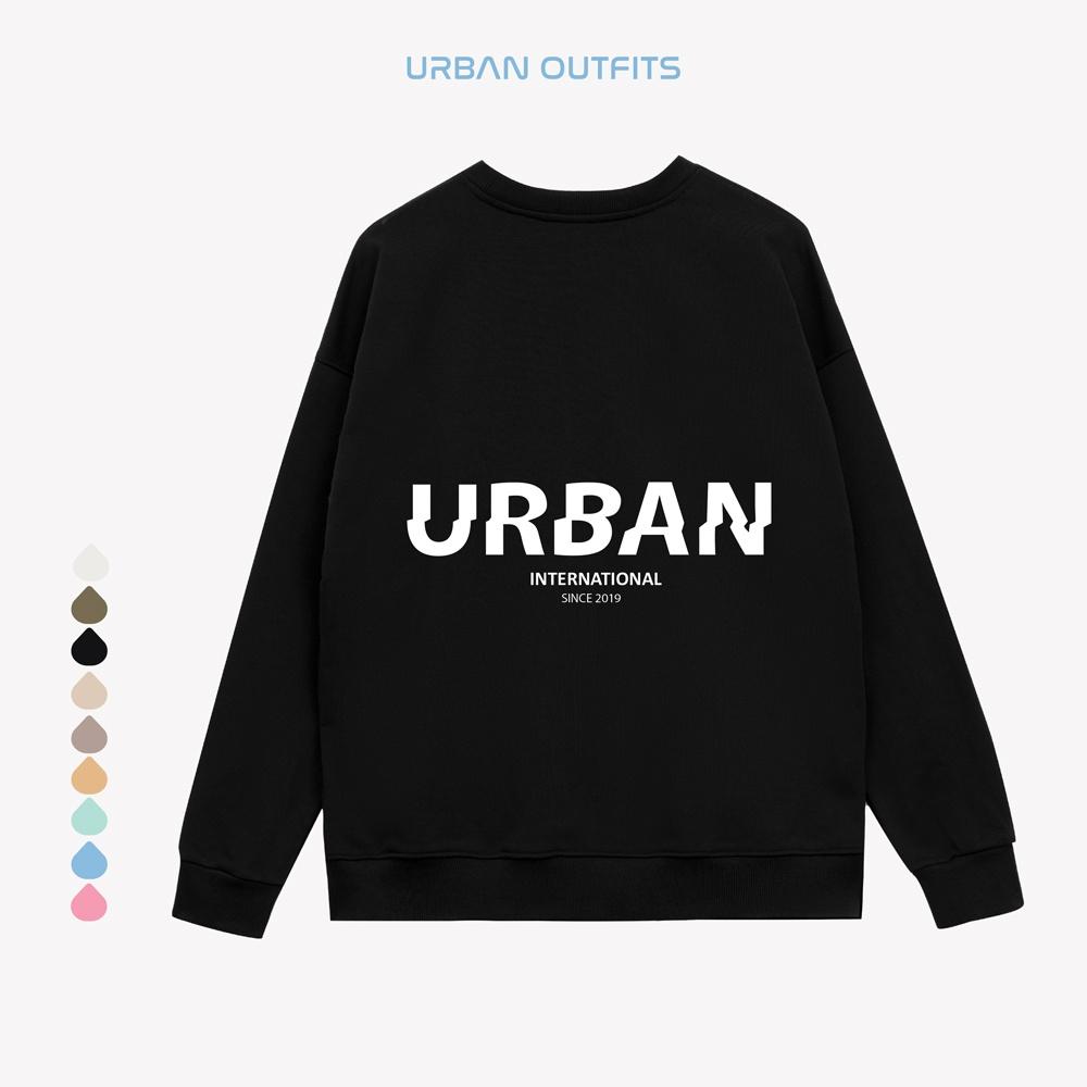 Áo Sweater Form Rộng URBAN OUTFITS In Hình SWO101 ver 2.0 Thun Cotton French Terry 350GSM Local Brand