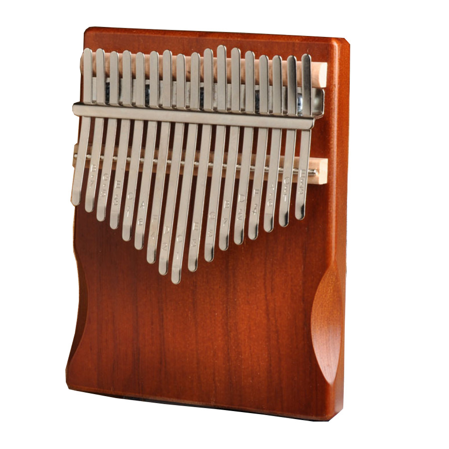 Đàn kalimba 17 phím pha lê nguyên khối IME-08512 đầy đủ phụ kiện túi chống sốc, búa chỉnh âm, stick dán màu, khăn lau. Tặng Đàn Kalimba 17 phím gỗ nguyên khối Mahagony PJLIM72