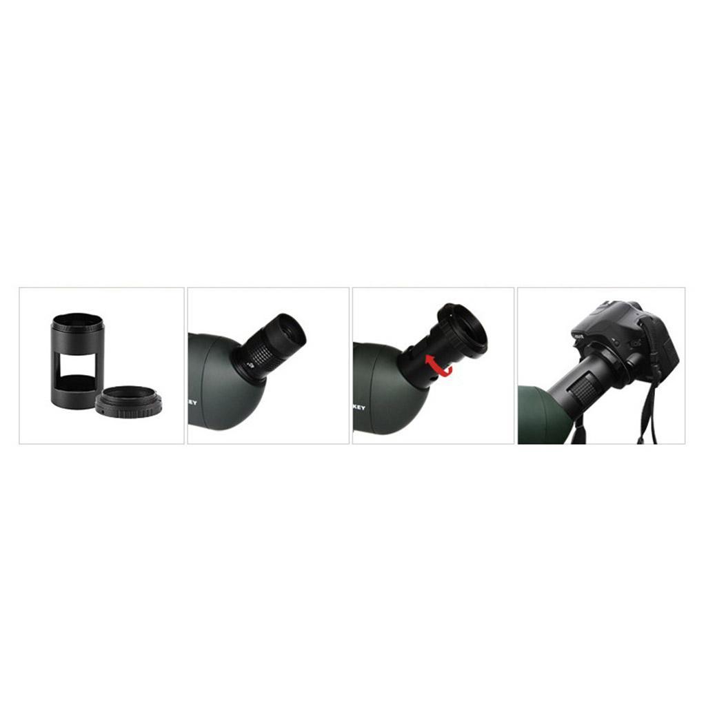 T- Camera Lens Adapter for EOS M M5 +42mm Photography Sleeve