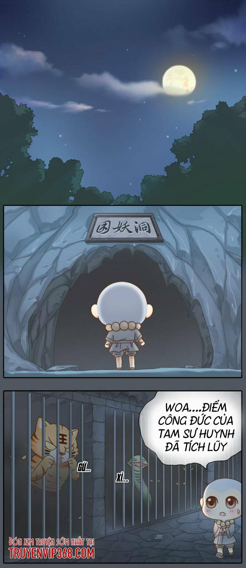 tiểu hoà thượng - chào mừng đến trấn yêu quái chapter 7 1