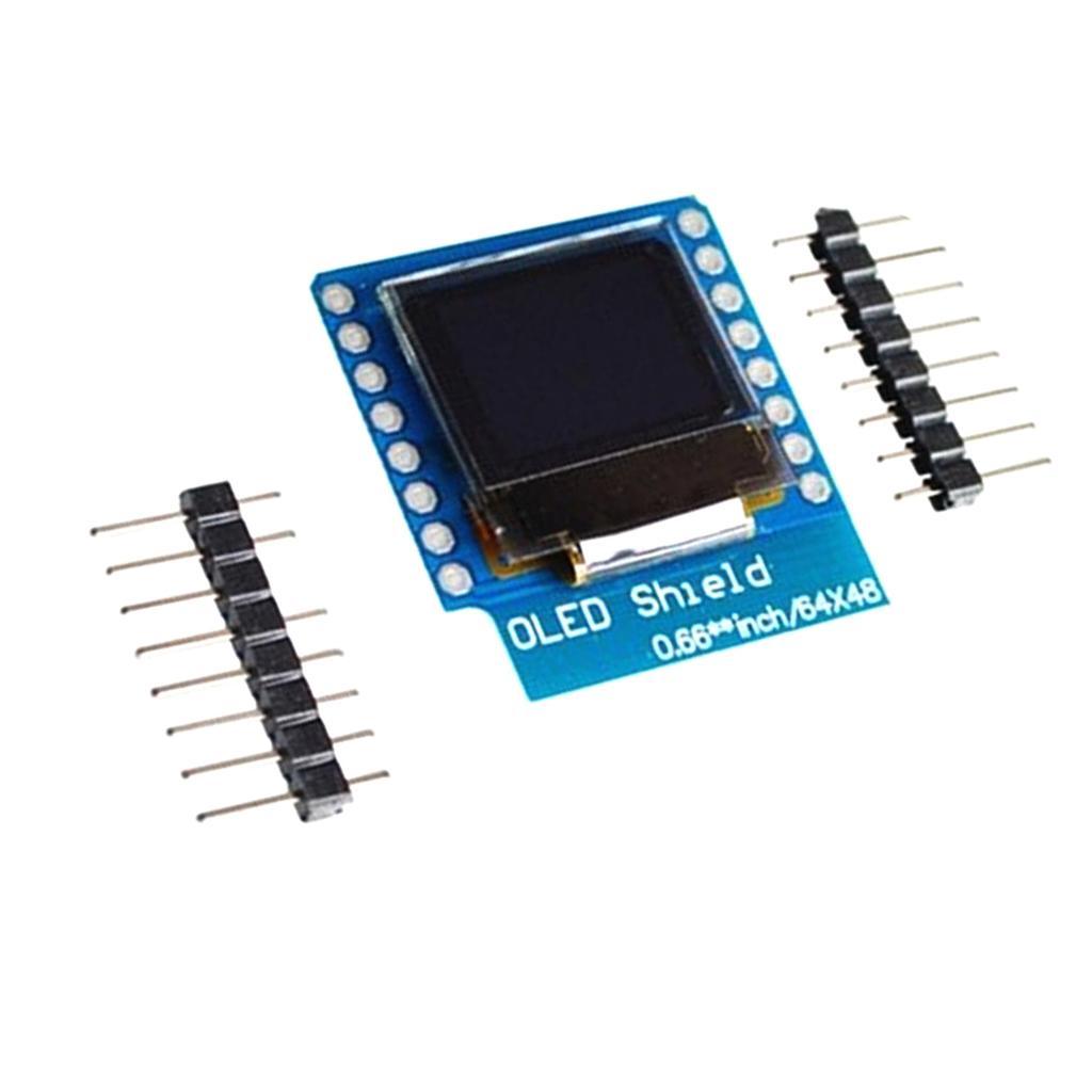 0.66inch OLED Display Module LCD IIC/I2C Interface FOR The MINI D1