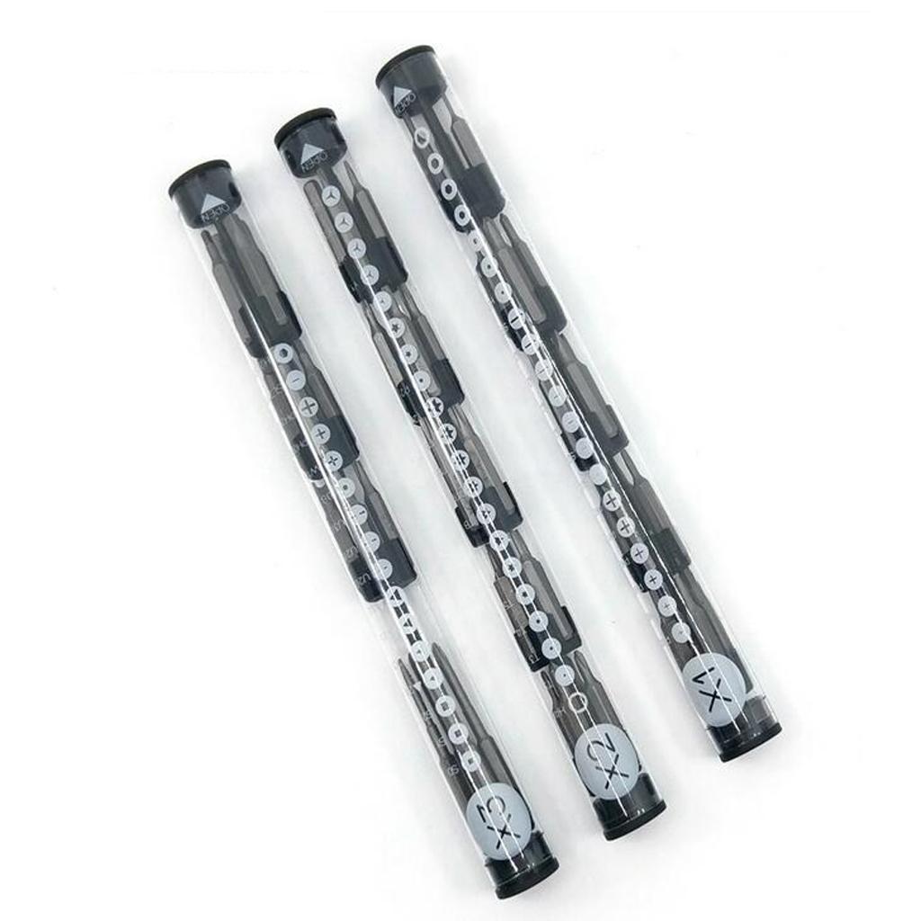X1+X2+X3 Set Magnetic Screwdriver Bit Screw Driver Head Set for  NEW
