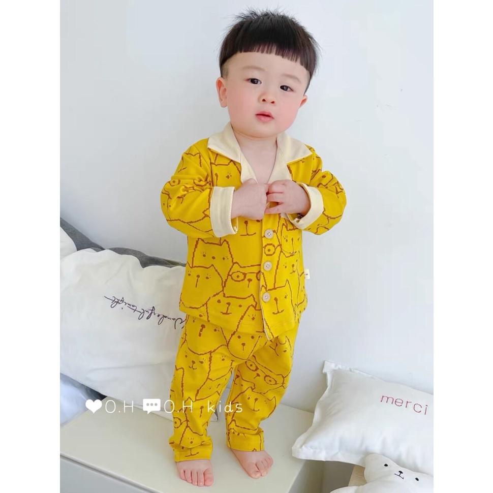 Bộ Pijama dài tay cho bé Trai/Gái 10-20Kg