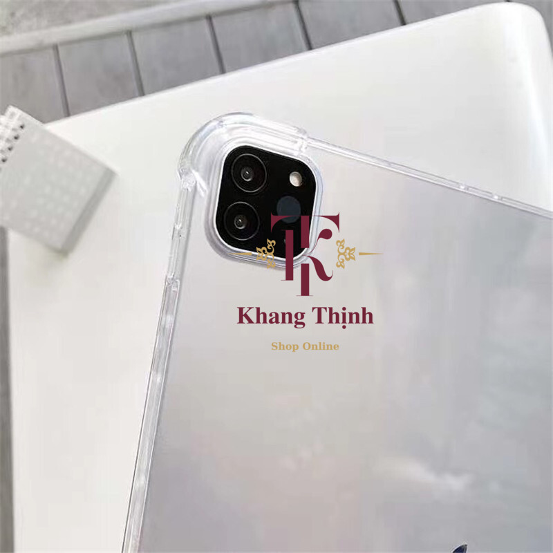 Ốp lưng dành cho iPad 11 inch 2021 M1 silicon dẻo cao cấp chống sốc 4 góc