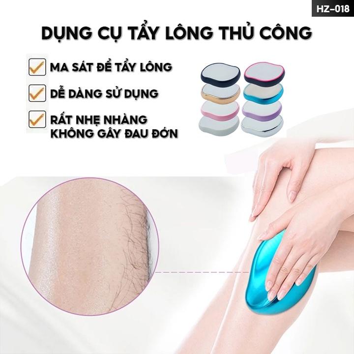 Dụng Cụ Tẩy Lông Vật Lí An Toàn Ma Sát Tẩy Lông Tiện Lợi Không Đau Nhiều Màu Giá Rẻ