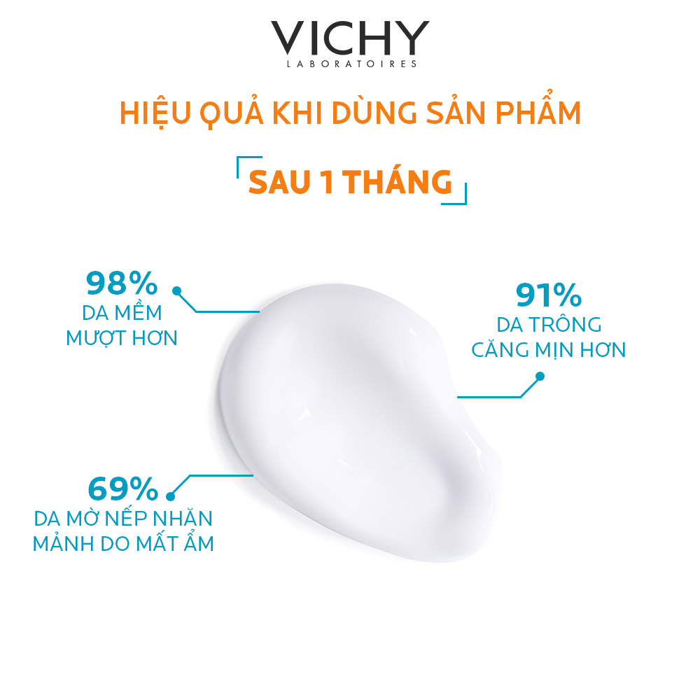 Kem Gel Dưỡng Ẩm Kích Hoạt & Giữ Nước Cho Da Thường & Da Khô Vichy Aqualia Thermal Rehydrating Light Cream (50ml) - MB067200