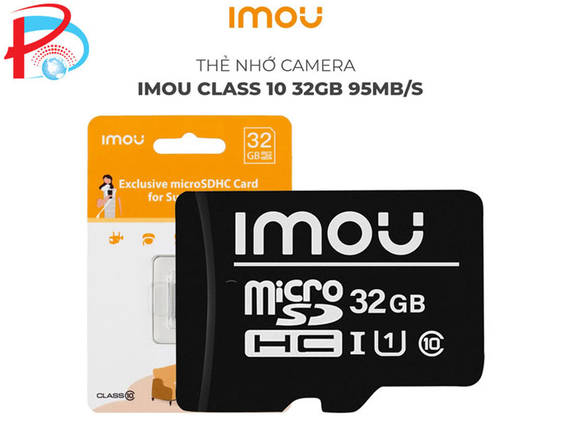 Thẻ Nhớ Mirco SD Imou 32Gb Class 10 Chuyên Ghi Hình Cho Camera, Máy Ảnh và Điện Thoại - Hàng Chính Hãng