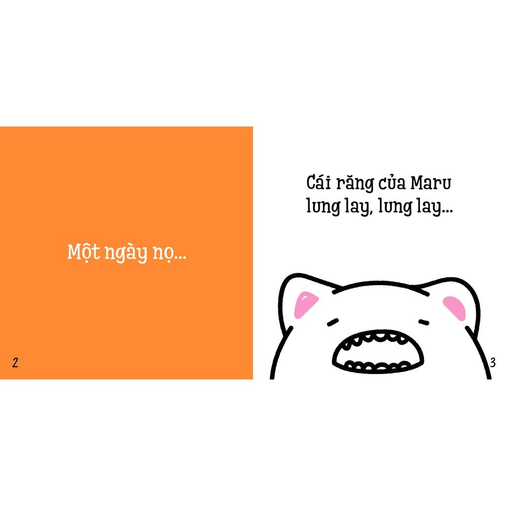 Ehon - Maru rụng răng - Ehon Nhật Bản dành cho bé từ 2 - 8 tuổi - Bản Quyền