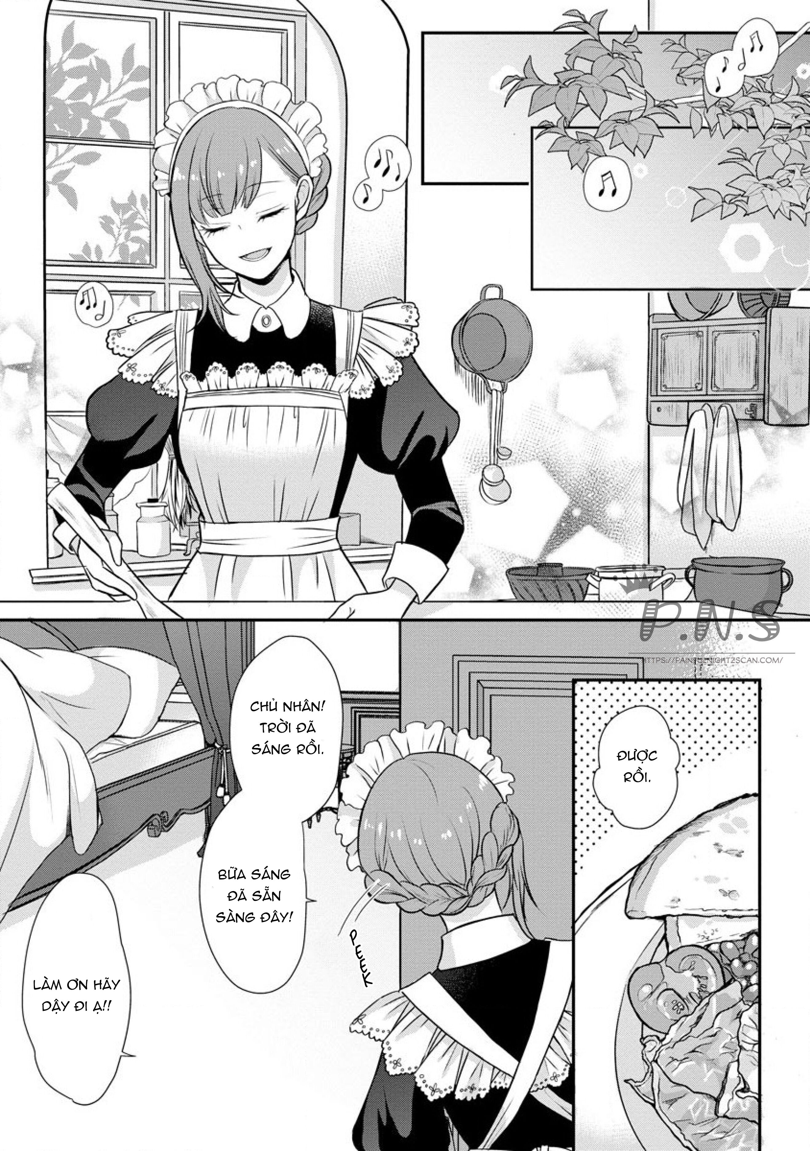 cô hầu dễ thương cùng chàng quý tộc điển trai chapter 2.1 3