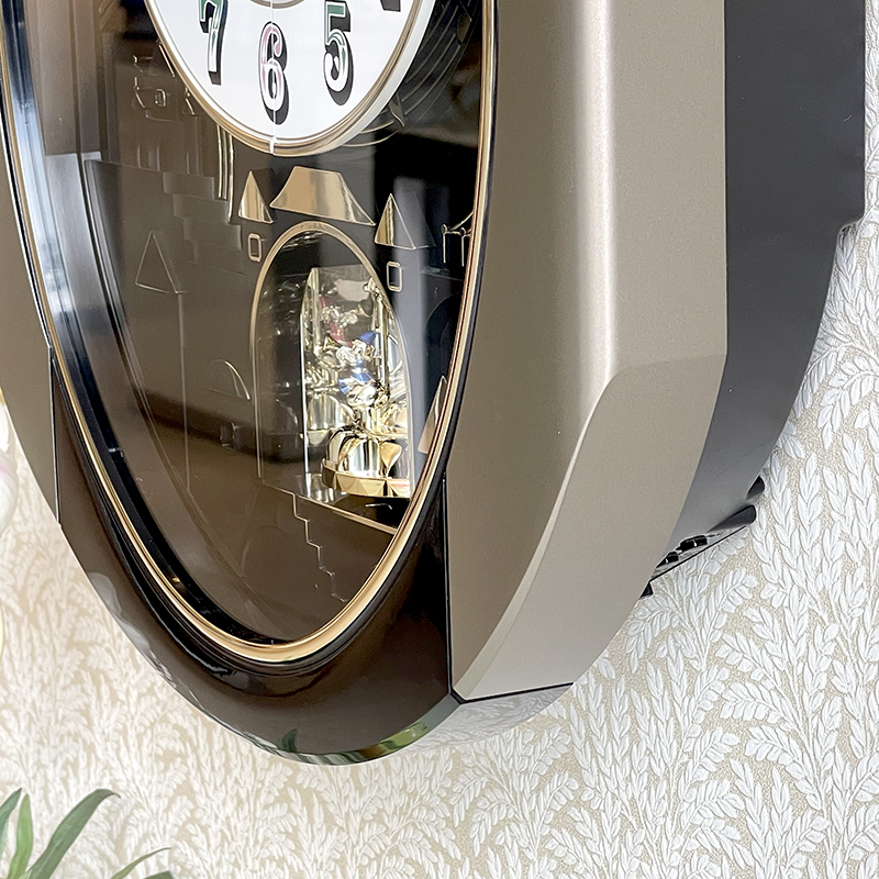 Đồng hồ treo tường RHYTHM 4MH751WD18 (Vàng Champange)
