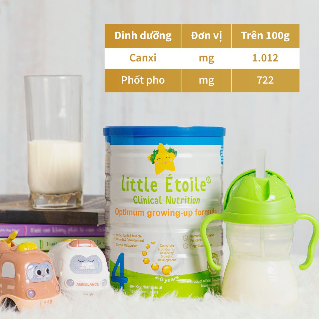 Sữa bột ngôi sao nhỏ Little Étoile số 4 (2-6 tuổi) 800g