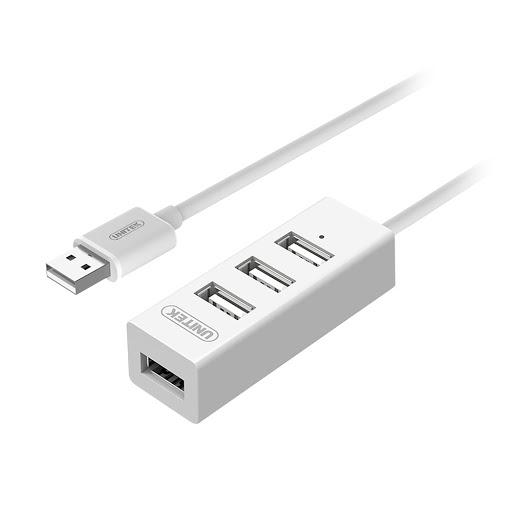 Ổ CHIA CỔNG USB  4-1 USB 2.0 UNITEK (Y-2146) - HÀNG CHÍNH HÃNG