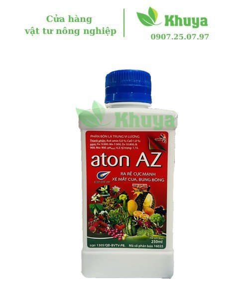 Phân bón lá trung vi lượng Aton Az 250ml Ra rễ cực mạnh
