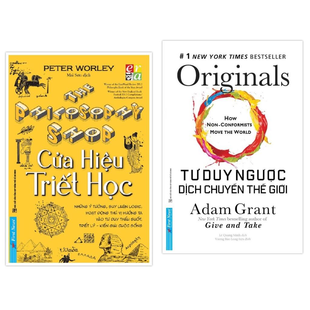 Combo Cửa hiệu triết học + Tư duy ngược dịch chuyển thế giới - FirstNews