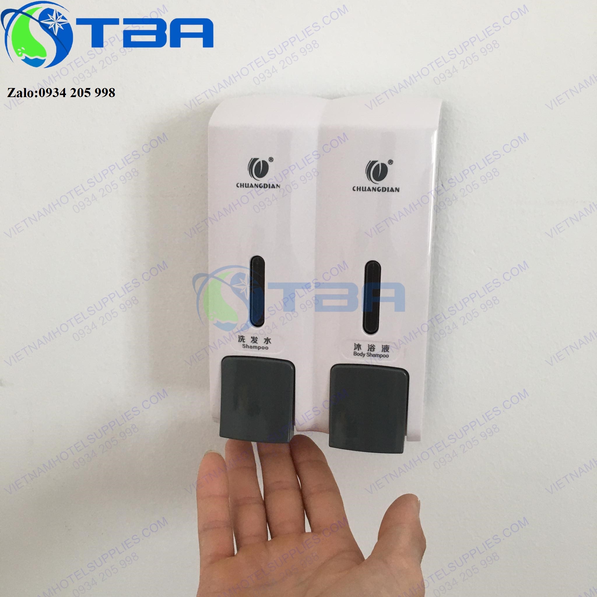 Bình đựng nước rửa tay vệ sinh chuangzian đôi nhập khẩu cao cấp