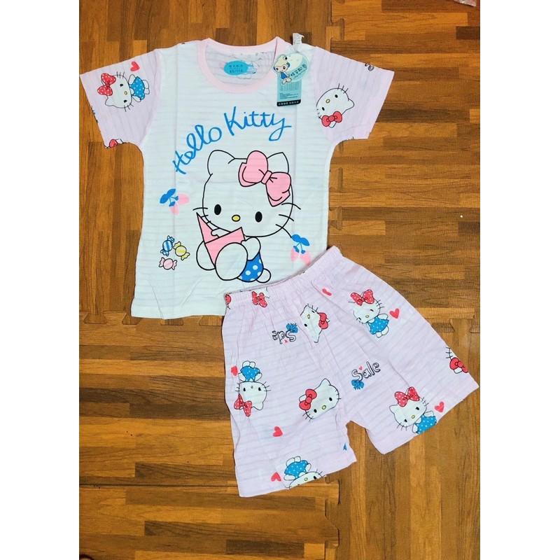 Bộ Cộc Tay Sợi Tre cho bé gái