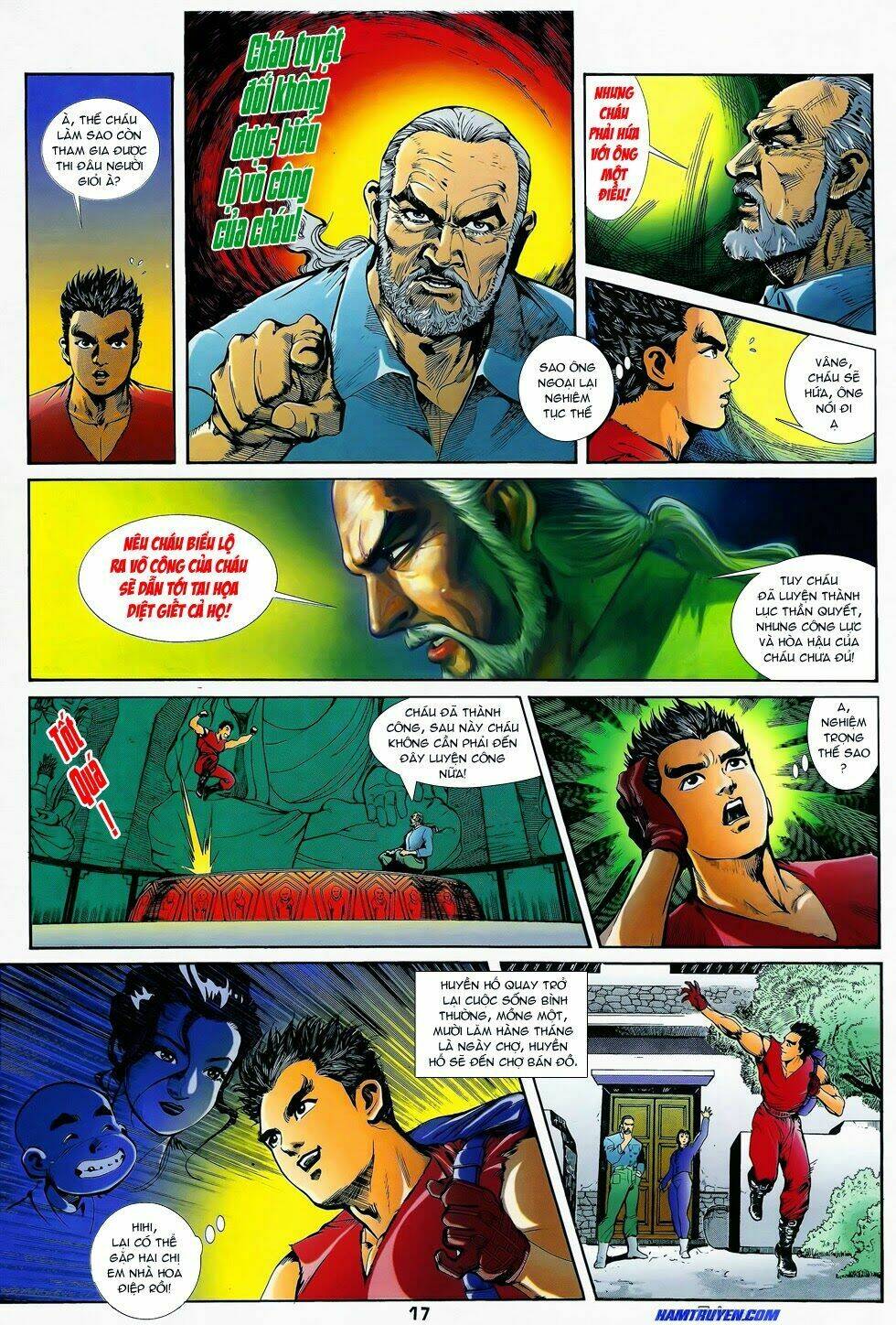 long hổ ngũ thế chapter 2 15