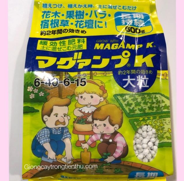 PHÂN BÓN HYPONEX MAGAMP K HẠT LỚN NPK-Mg:6-40-6-15