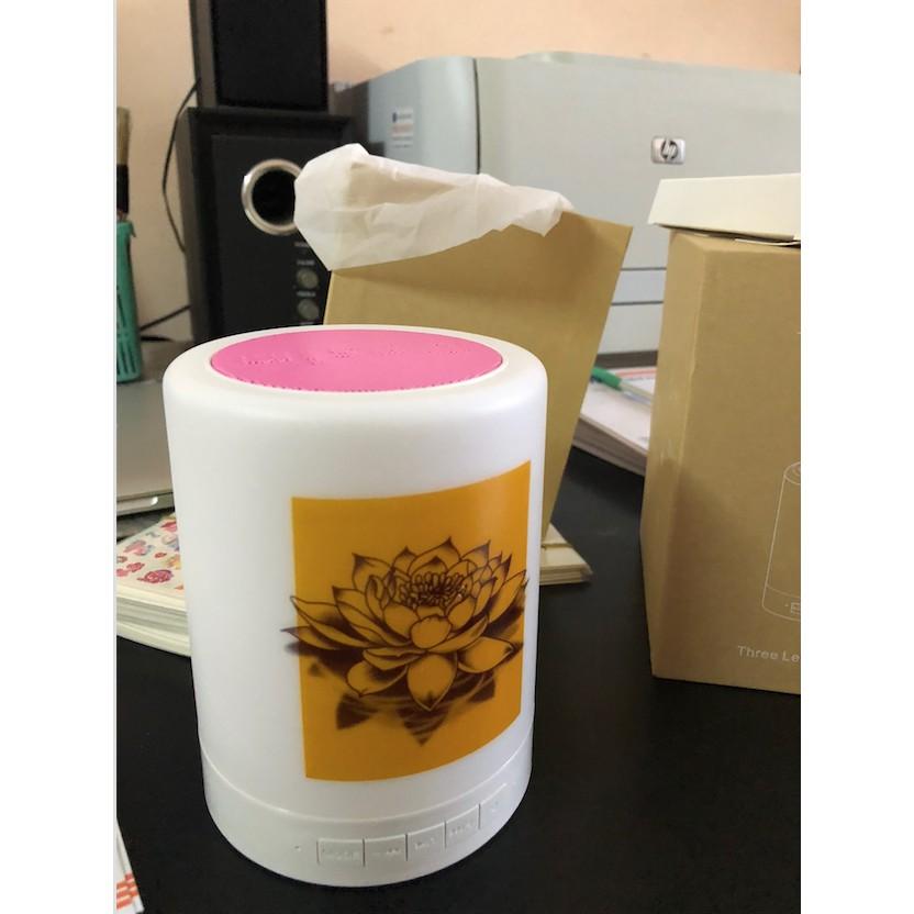 Hình xăm dán có ba lá và sen 10x6cm+ quà tặng kèm