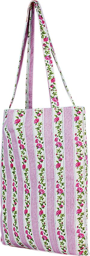 Túi Tote Nữ Sọc Hoa Hồng XinhStore TVBM_24 (41 x 30 cm)