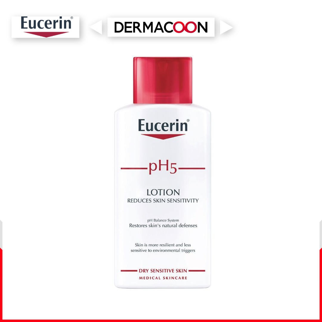 Sữa Dưỡng Thể Cho Da Nhạy Cảm Eucerin Sensitive Skin pH5 Lotion 250ml - 63028