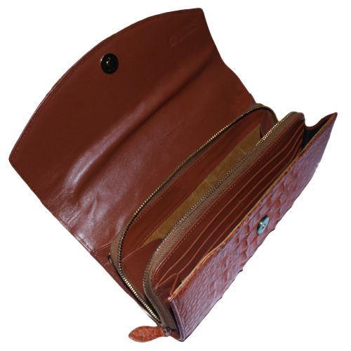 HC6228-29-30-31 - Túi xách nữ da cá sấu Huy Hoàng đeo chéo màu đen, nâu đỏ, vàng bò, nâu đất