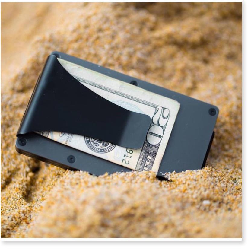 Kẹp tiền Money Clip cao cấp Carbon Fiber Metal ️ ️