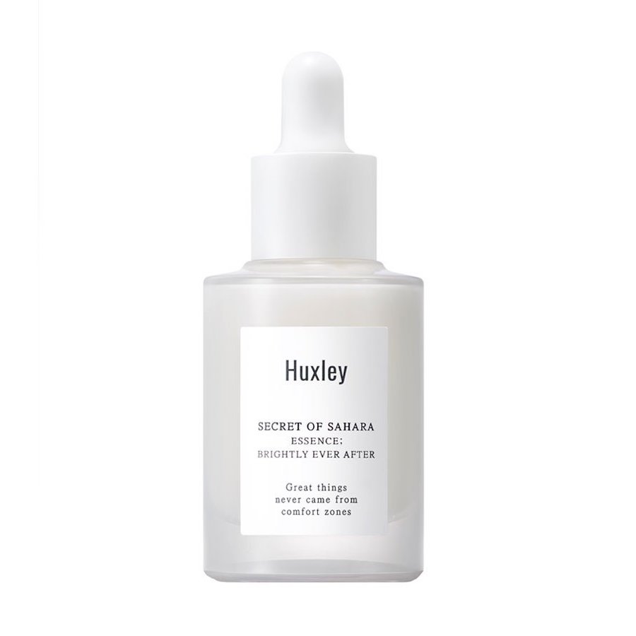 Set 2 sản phẩm dưỡng trắng sáng da, làm mờ vết thâm Huxley Brightening Duo Set (Huxley Essence; Brighly Ever After 30ml + Huxley Cream; Glow Awakening 50ml)