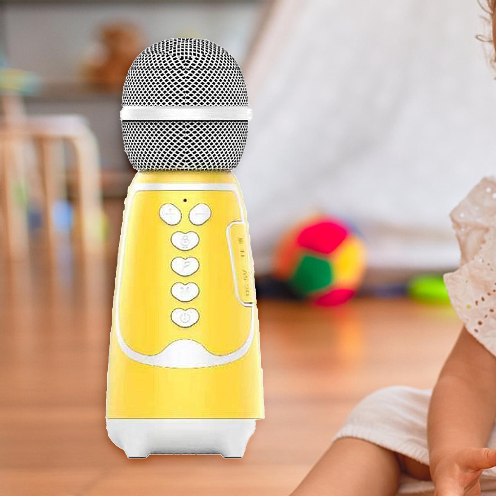 Wireless Bluetooth , Portable Handheld Karaoke Mic Speaker Machine Home Party Birthday for All Smartphones PC