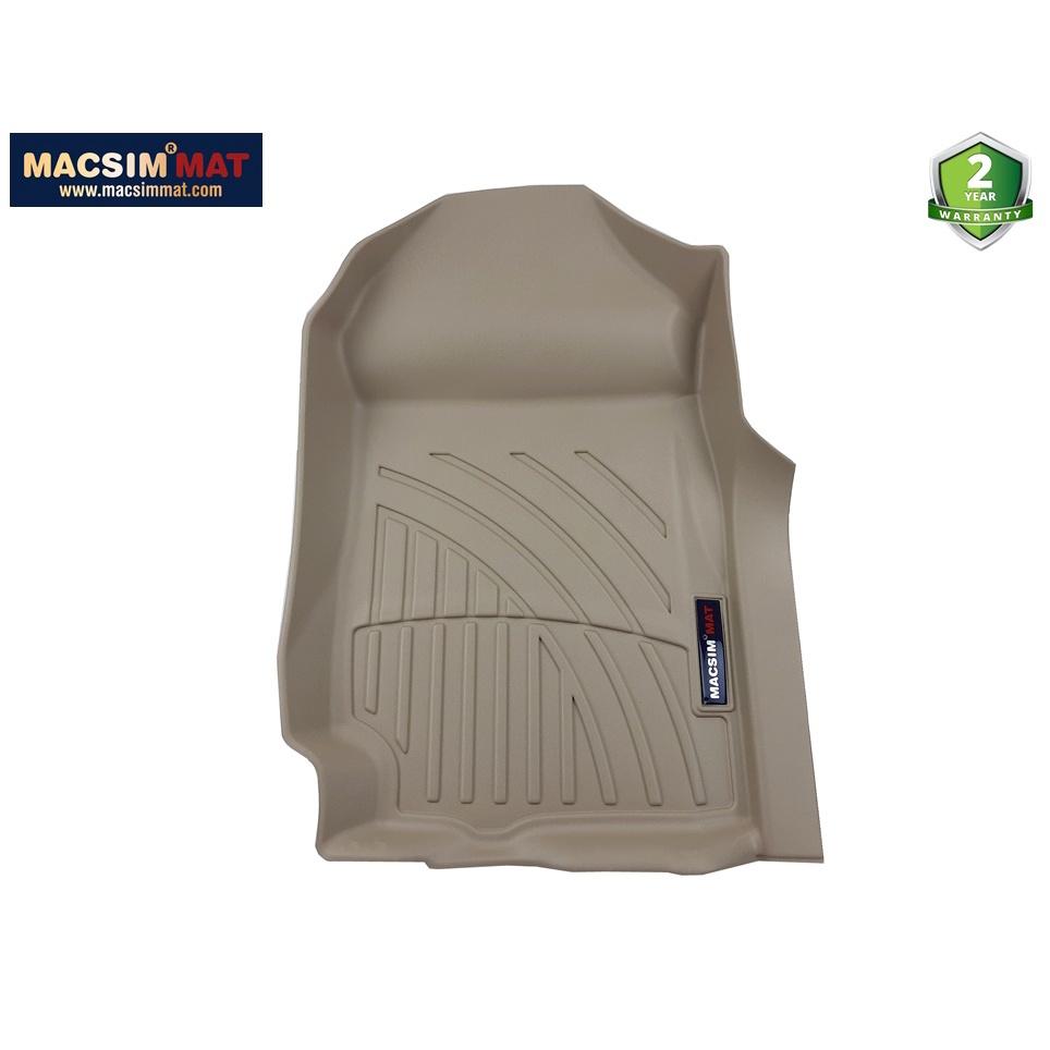 Thảm lót sàn xe ô tô Ford Ranger Raptor Nhãn hiệu Macsim chất liệu nhựa TPV cao cấp màu đen màu be