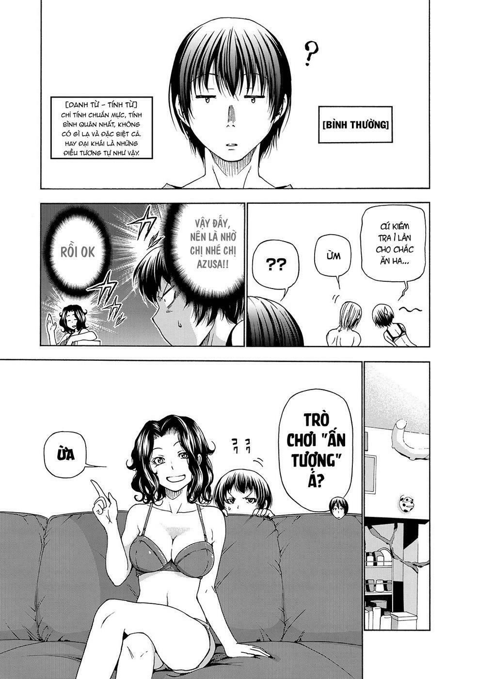 cô gái thích lặn - grand blue chapter 29 14
