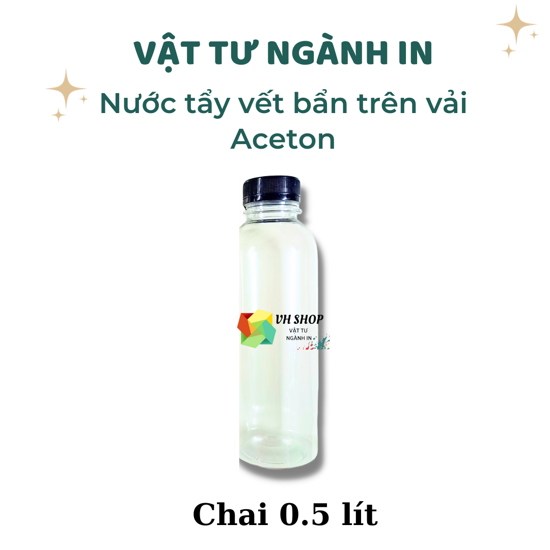 Nước tẩy vết bẩn trên vải Aceton