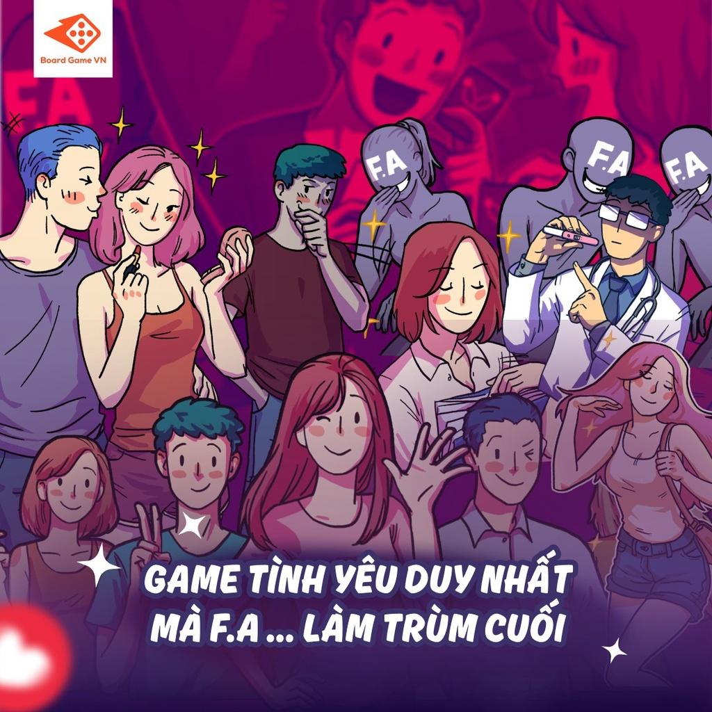 YÊU NHẦM FA 2023- Party Game Chính Hãng, Game Thẻ Bài Cực Hay Cho Giới Trẻ -Đồ Chơi MeduShop