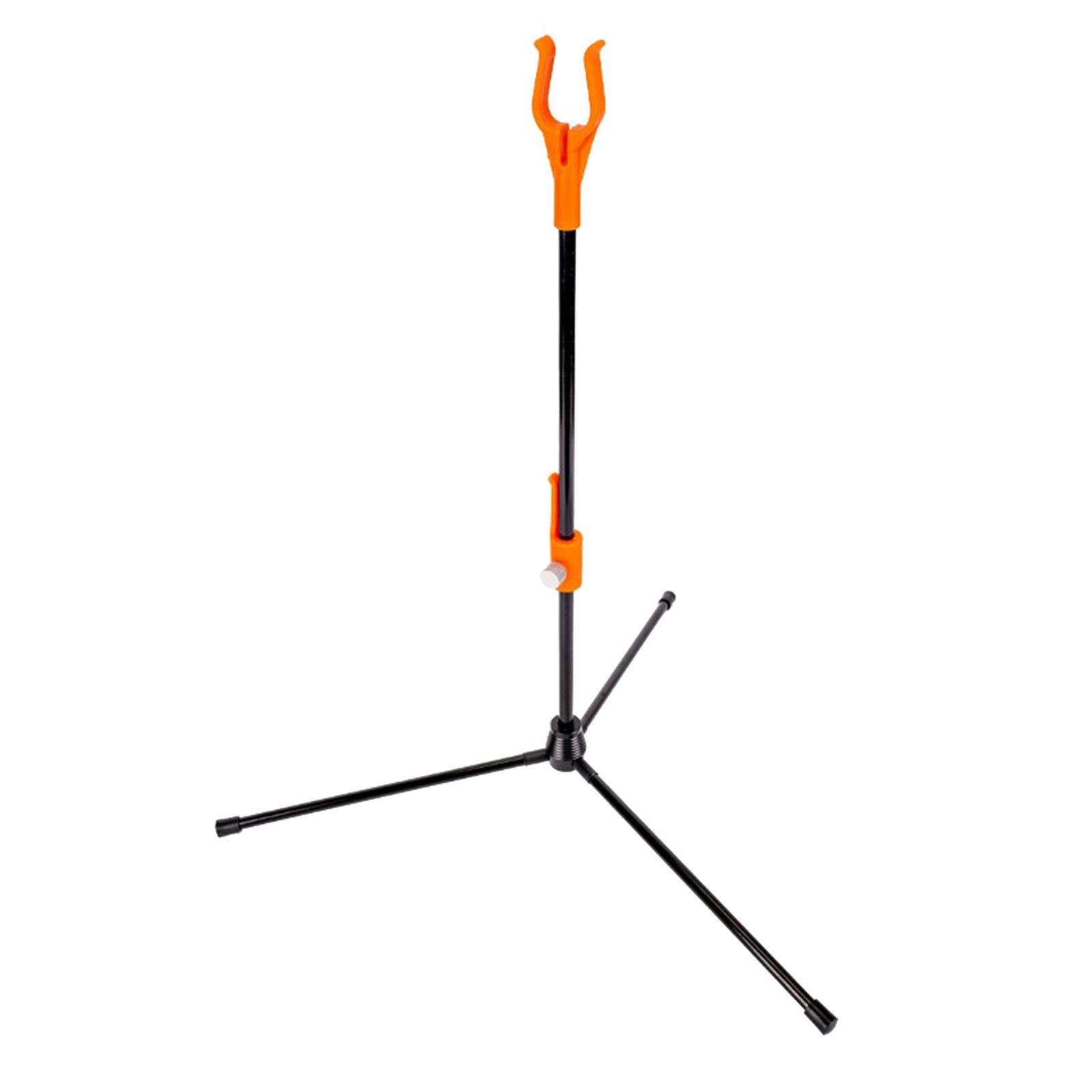 Recurve  Holder Bow Tripod 18.9" Height Folding 3 Legs Detachable Supply Bow Rack for Takedown Bow Compound Recurve Bow