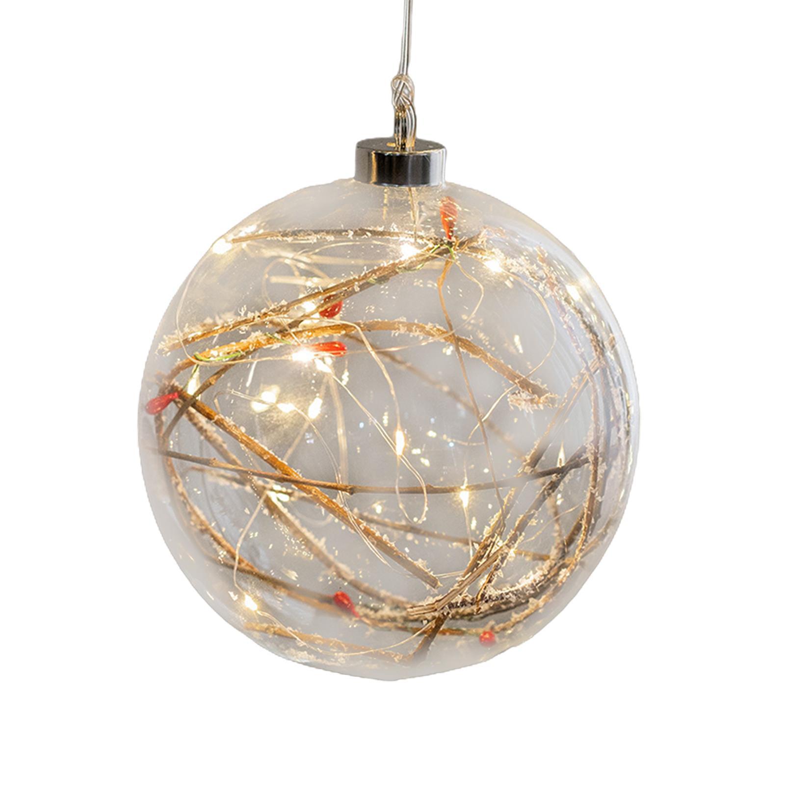 Christmas Window Hanging Decoration Easily Install Xmas Ornament Decorative Lighting for Lawn, Backyard