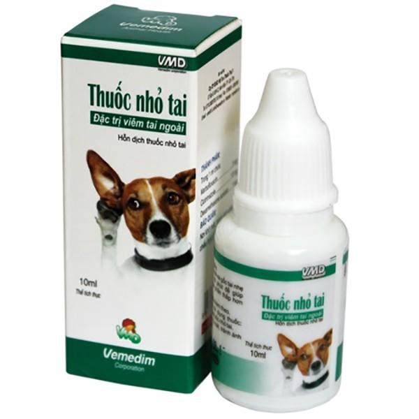 Dung Dịch Nhỏ Tai Đặc Trị Viêm Tai Ngoài Do Nấm Vemedim 10ml (loại mới)