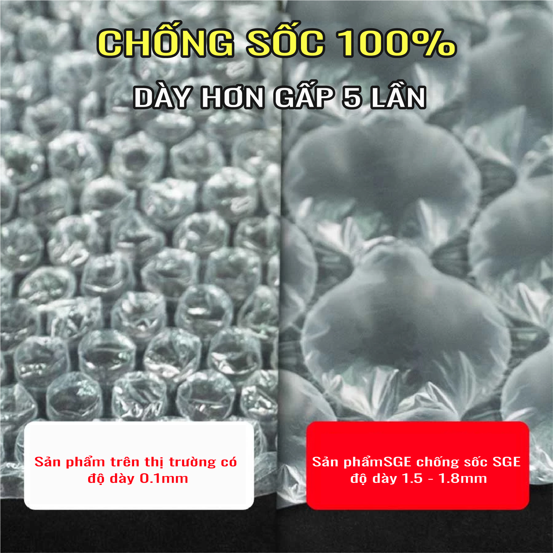 Máy Làm Bóng Khí Chống Sốc Công Nghiệp Airpro-c2. Tạo Ra Túi Bóng Khí Chống Va Đập Tốt Với 5 Kích Thước Bóng 20×10, 13, 15, 20 Bảo Vệ Hàng Hóa Tốt Hơn. Hàng Nhập Khẩu Chính Hãng SGE Thái Lan